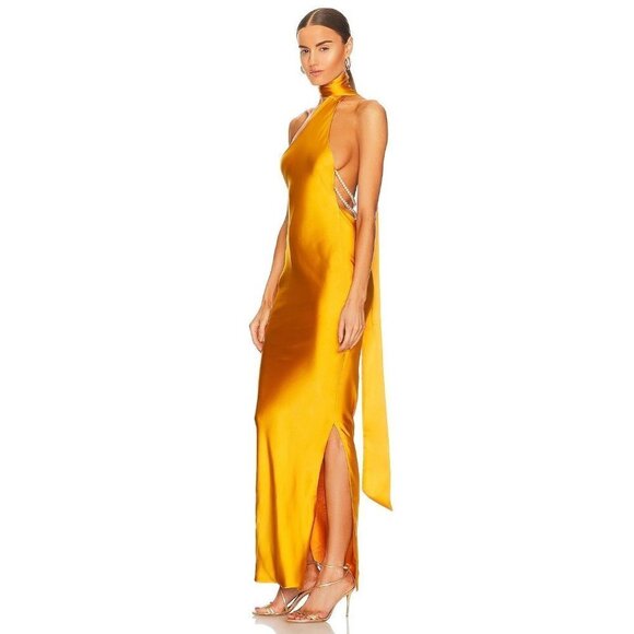 NWT Khalil’s Kara yellow maxi dress - Picture 10 of 11